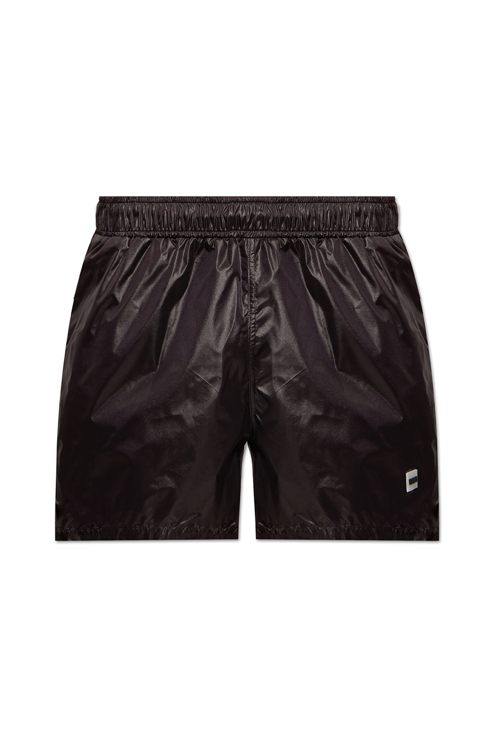 Black Swim shorts with logo VETEMENTS - IetpShops Sweden - Tartan